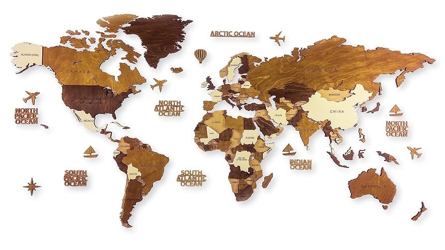 World Map of Spak Exports